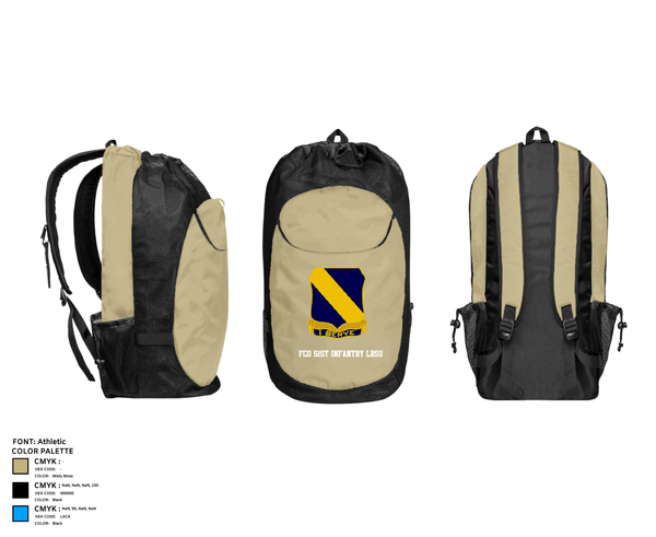 Gear Bag, Fco 51st infantry LRSU, , Teamtime, Team time, sublimation, custom sports apparel, team uniforms, spirit wear, spiritwear, sports uniforms, custom shirts, team store, custom team store, fundraiser sports, apparel fundraiser