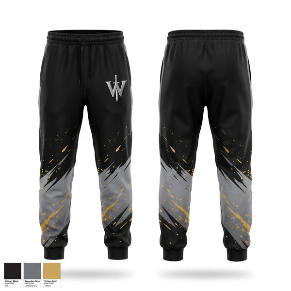 Sweatpants, Warriors lair, , Teamtime, Team time, sublimation, custom sports apparel, team uniforms, spirit wear, spiritwear, sports uniforms, custom shirts, team store, custom team store, fundraiser sports, apparel fundraiser