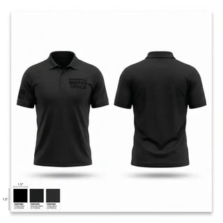 Short Sleeve Performance Polo, Martinsville Sheriff Office, Police, Teamtime, Team time, sublimation, custom sports apparel, team uniforms, spirit wear, spiritwear, sports uniforms, custom shirts, team store, custom team store, fundraiser sports, apparel fundraiser