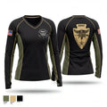 Osceola County SWAT 2 63829478 Women's Long Sleeve V-neck Shirt - 1