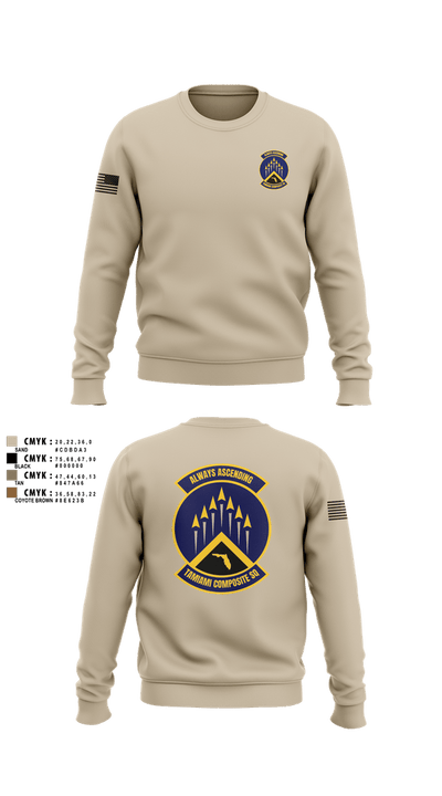 SER-FL-355 TAMIAMI COMPOSITE SQUADRON 96021662 Crew Neck Sweatshirt - 6