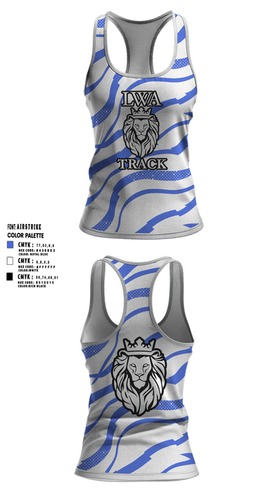 LWA Track 63085657 Women's Track Singlet - 2