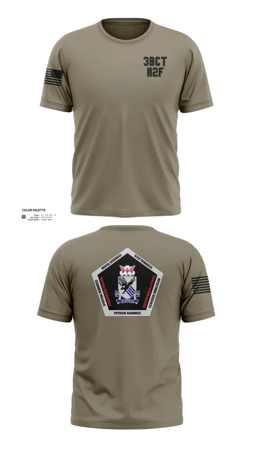 Short Sleeve Performance Shirt, 3BCT H2F, Army, Teamtime, Team time, sublimation, custom sports apparel, team uniforms, spirit wear, spiritwear, sports uniforms, custom shirts, team store, custom team store, fundraiser sports, apparel fundraiser