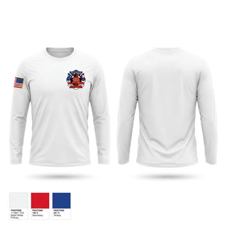 Long Sleeve Performance Shirt, McCook Fire Department, Fire Department, Teamtime, Team time, sublimation, custom sports apparel, team uniforms, spirit wear, spiritwear, sports uniforms, custom shirts, team store, custom team store, fundraiser sports, apparel fundraiser