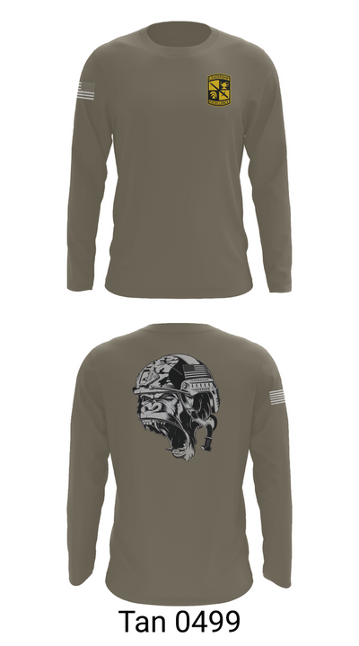 Gorilla battalion 60228867 Long Sleeve Performance Shirt 66