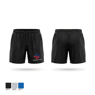Athletic Shorts With Pockets, Sahara Global Security, Police, Teamtime, Team time, sublimation, custom sports apparel, team uniforms, spirit wear, spiritwear, sports uniforms, custom shirts, team store, custom team store, fundraiser sports, apparel fundraiser