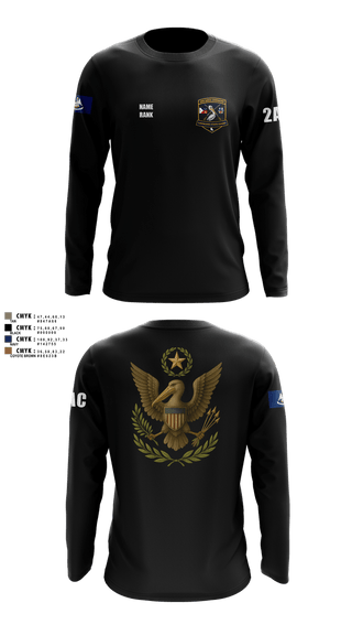 Long Sleeve Performance Shirt, 2nd Area Command (LASG), , Teamtime, Team time, sublimation, custom sports apparel, team uniforms, spirit wear, spiritwear, sports uniforms, custom shirts, team store, custom team store, fundraiser sports, apparel fundraiser