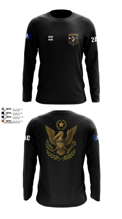2nd Area Command (LASG) 22511039 Long Sleeve Performance Shirt 5