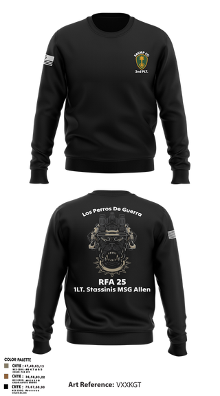 Crew Neck Sweatshirt, 319th IEW, , Teamtime, Team time, sublimation, custom sports apparel, team uniforms, spirit wear, spiritwear, sports uniforms, custom shirts, team store, custom team store, fundraiser sports, apparel fundraiser