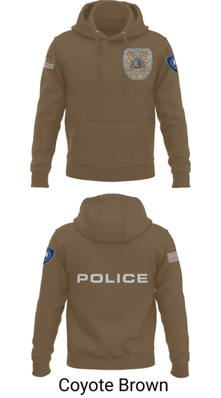 Hoodie, Vincennes Police Department, , Teamtime, Team time, sublimation, custom sports apparel, team uniforms, spirit wear, spiritwear, sports uniforms, custom shirts, team store, custom team store, fundraiser sports, apparel fundraiser