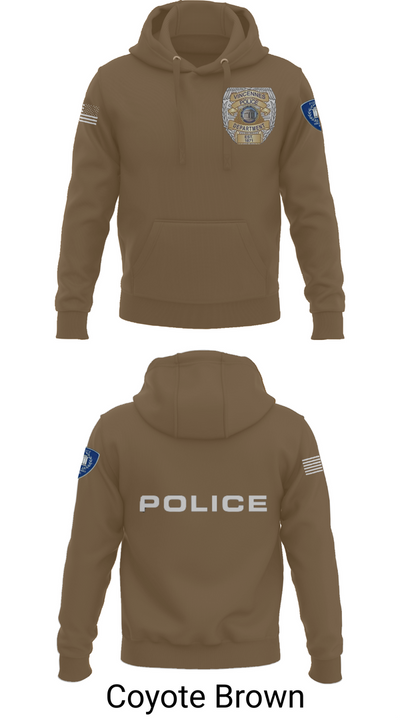 Vincennes Police Department 76255219 Hoodie - 17
