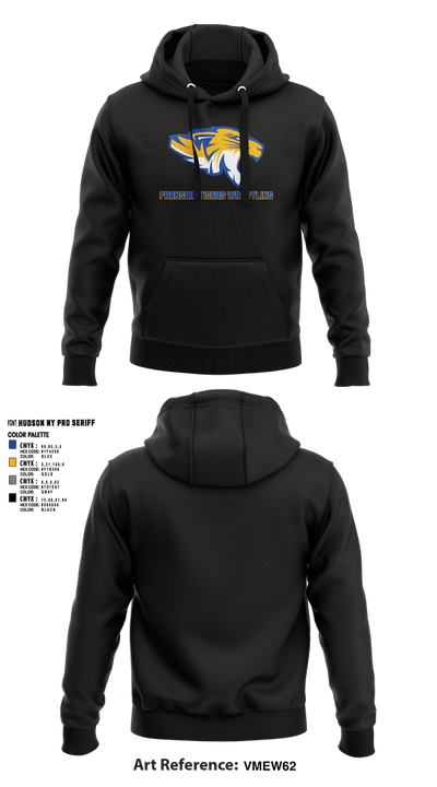 Frenship Tigers Wrestling 20717711 Hoodie - 1