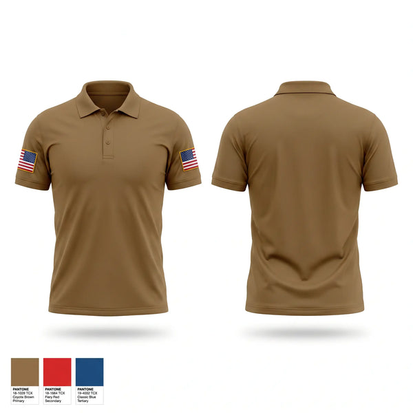 Short Sleeve Performance Polo, 1-36 Alpha company, Army, Teamtime, Team time, sublimation, custom sports apparel, team uniforms, spirit wear, spiritwear, sports uniforms, custom shirts, team store, custom team store, fundraiser sports, apparel fundraiser
