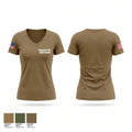 Brewster Fire Department Women's Short Sleeve V-neck Shirt - 1