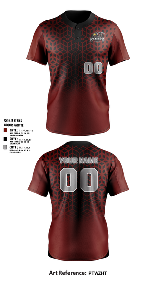 Two Button Softball Jersey, Oklahoma Reapers, Softball, Teamtime, Team time, sublimation, custom sports apparel, team uniforms, spirit wear, spiritwear, sports uniforms, custom shirts, team store, custom team store, fundraiser sports, apparel fundraiser