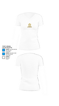 Infinite Financial Group 5110120 Women's Short Sleeve V-neck Shirt - 18