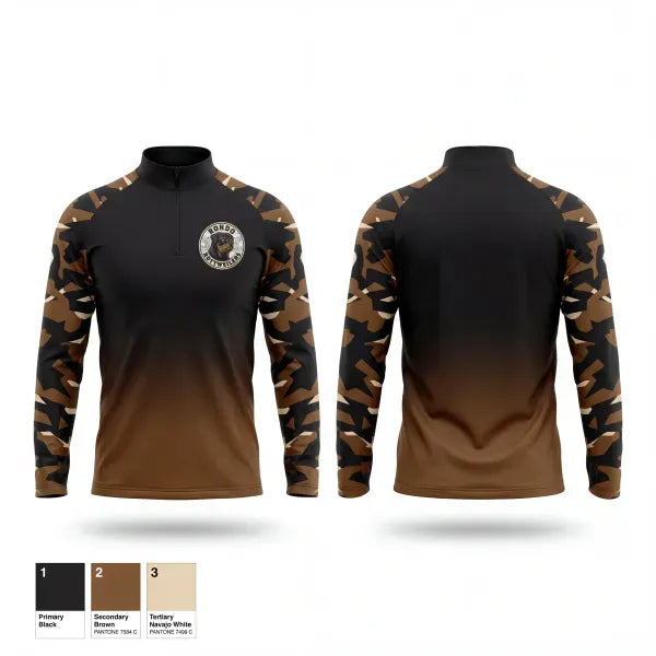 Quarter Zip Jacket, Rondo Rottweilers, Men's Basketball, Teamtime, Team time, sublimation, custom sports apparel, team uniforms, spirit wear, spiritwear, sports uniforms, custom shirts, team store, custom team store, fundraiser sports, apparel fundraiser
