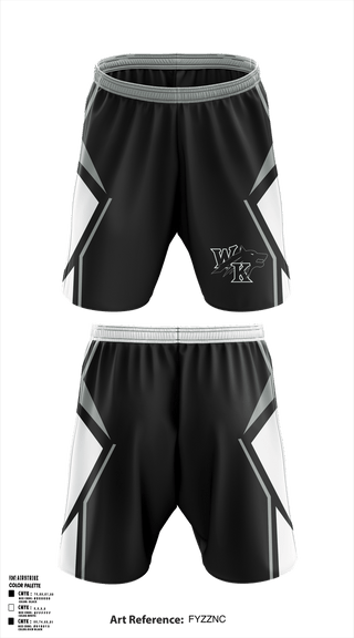 Athletic Shorts With Pockets, White Knoll High School Track & Field, Track & Field, Teamtime, Team time, sublimation, custom sports apparel, team uniforms, spirit wear, spiritwear, sports uniforms, custom shirts, team store, custom team store, fundraiser sports, apparel fundraiser