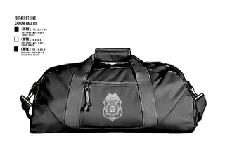 Duffle Bag, MDWFP K9, , Teamtime, Team time, sublimation, custom sports apparel, team uniforms, spirit wear, spiritwear, sports uniforms, custom shirts, team store, custom team store, fundraiser sports, apparel fundraiser