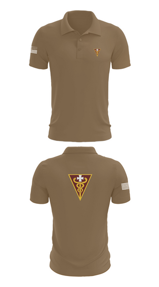 Short Sleeve Performance Polo, 3D THEATER MEDICAL COMMAND, , Teamtime, Team time, sublimation, custom sports apparel, team uniforms, spirit wear, spiritwear, sports uniforms, custom shirts, team store, custom team store, fundraiser sports, apparel fundraiser