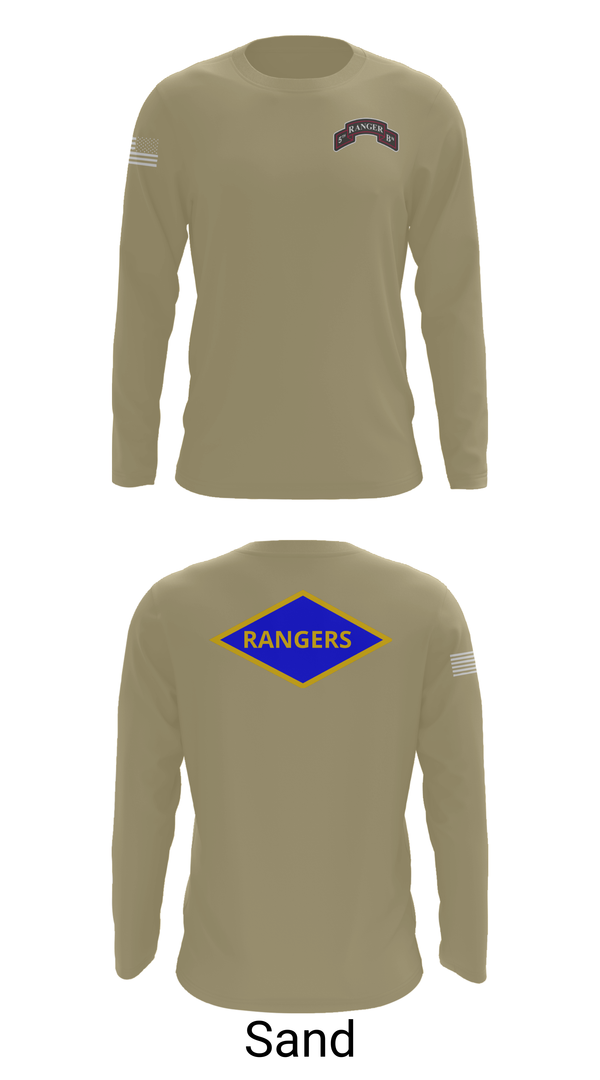 Long Sleeve Performance Shirt, 5th Rangers, , Teamtime, Team time, sublimation, custom sports apparel, team uniforms, spirit wear, spiritwear, sports uniforms, custom shirts, team store, custom team store, fundraiser sports, apparel fundraiser