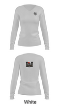 100th MRBC 25457504 Women's Long Sleeve V-neck Shirt - 11
