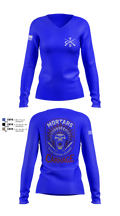 Carnage 79980273 Women's Long Sleeve V-neck Shirt - 8