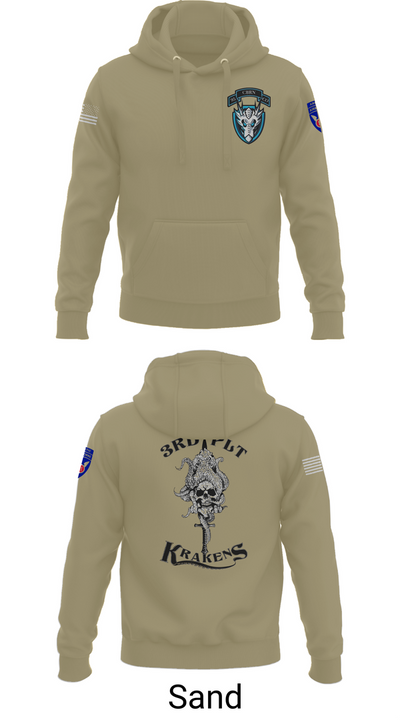 95th cbrn 3rd plt Hoodie - 98