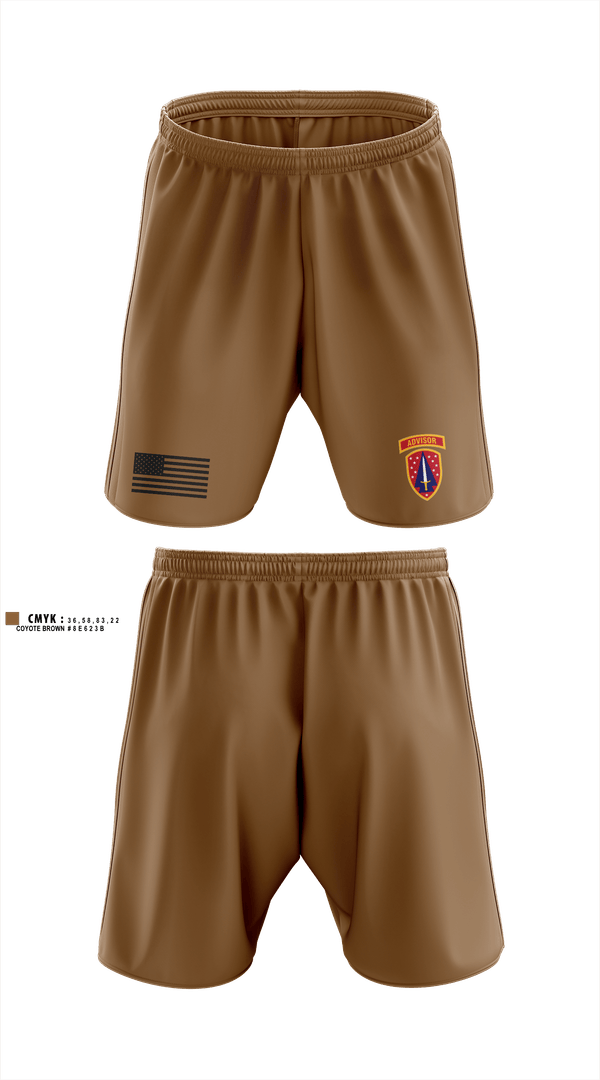 Athletic Shorts With Pockets, 2/54th SFAB, Army, Teamtime, Team time, sublimation, custom sports apparel, team uniforms, spirit wear, spiritwear, sports uniforms, custom shirts, team store, custom team store, fundraiser sports, apparel fundraiser