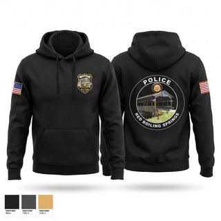 Hoodie, Red Boiling Springs Police Department, Police, Teamtime, Team time, sublimation, custom sports apparel, team uniforms, spirit wear, spiritwear, sports uniforms, custom shirts, team store, custom team store, fundraiser sports, apparel fundraiser