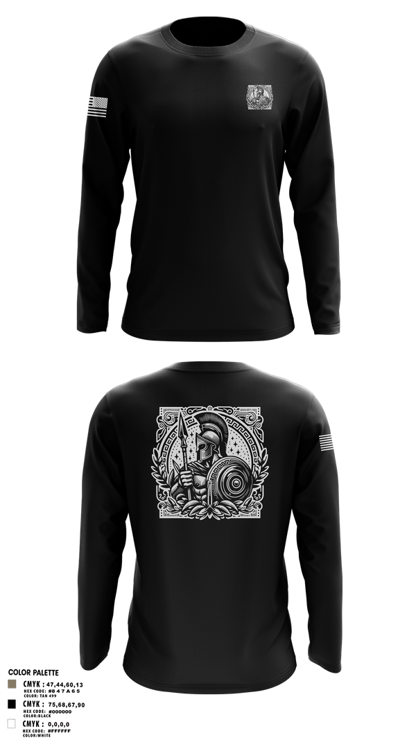 Long Sleeve Performance Shirt, Detachment 9, Army, Teamtime, Team time, sublimation, custom sports apparel, team uniforms, spirit wear, spiritwear, sports uniforms, custom shirts, team store, custom team store, fundraiser sports, apparel fundraiser