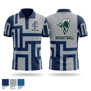Short Sleeve Performance Polo, Fellowship Christian School, Men's Basketball, Teamtime, Team time, sublimation, custom sports apparel, team uniforms, spirit wear, spiritwear, sports uniforms, custom shirts, team store, custom team store, fundraiser sports, apparel fundraiser
