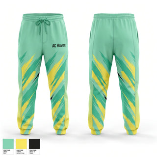 Sweatpants, AC Havoc, Baseball, Teamtime, Team time, sublimation, custom sports apparel, team uniforms, spirit wear, spiritwear, sports uniforms, custom shirts, team store, custom team store, fundraiser sports, apparel fundraiser