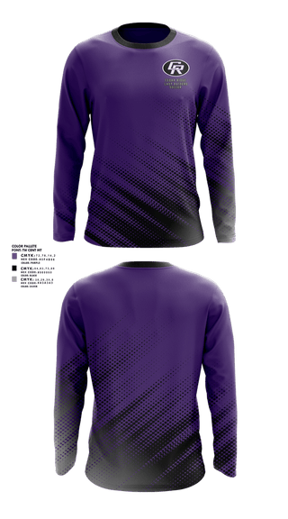 Long Sleeve Performance Shirt, Cedar Ridge Lady Raiders Soccer, Women's Soccer, Teamtime, Team time, sublimation, custom sports apparel, team uniforms, spirit wear, spiritwear, sports uniforms, custom shirts, team store, custom team store, fundraiser sports, apparel fundraiser