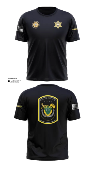 Old School Cotton Feel Shirt, C.C.S.O. CERT, , Teamtime, Team time, sublimation, custom sports apparel, team uniforms, spirit wear, spiritwear, sports uniforms, custom shirts, team store, custom team store, fundraiser sports, apparel fundraiser