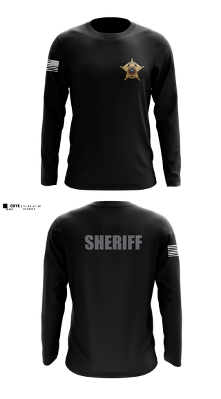 Long Sleeve Performance Shirt, WISE COUNTY SHERIFF'S OFFICE - TEXAS, Police, Teamtime, Team time, sublimation, custom sports apparel, team uniforms, spirit wear, spiritwear, sports uniforms, custom shirts, team store, custom team store, fundraiser sports, apparel fundraiser