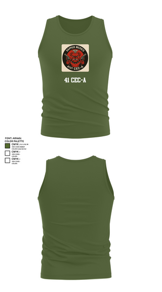 Tank Top, 41 CEC-A, , Teamtime, Team time, sublimation, custom sports apparel, team uniforms, spirit wear, spiritwear, sports uniforms, custom shirts, team store, custom team store, fundraiser sports, apparel fundraiser