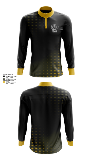 Quarter Zip Jacket, Gators, Women's Basketball, Teamtime, Team time, sublimation, custom sports apparel, team uniforms, spirit wear, spiritwear, sports uniforms, custom shirts, team store, custom team store, fundraiser sports, apparel fundraiser