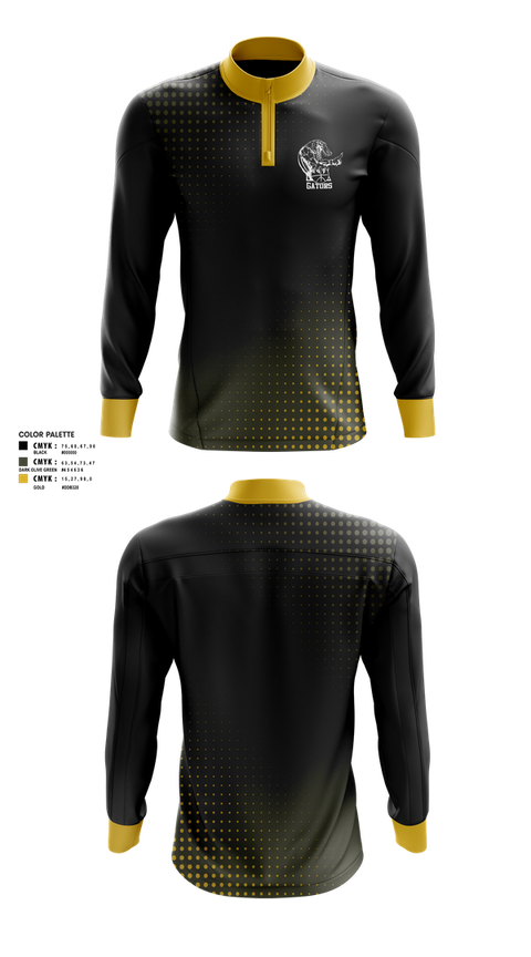Quarter Zip Jacket, Gators, Women's Basketball, Teamtime, Team time, sublimation, custom sports apparel, team uniforms, spirit wear, spiritwear, sports uniforms, custom shirts, team store, custom team store, fundraiser sports, apparel fundraiser