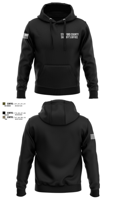 Stafford County Sheriff’s Office 46753090 Hoodie - 100