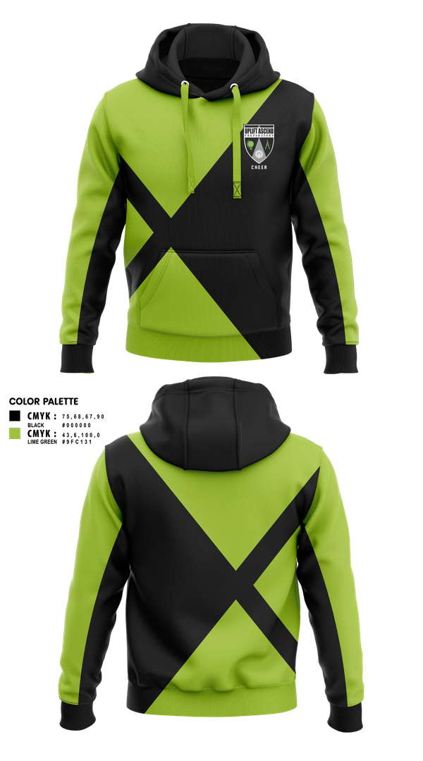 Hoodie, UAHS, Cheer, Teamtime, Team time, sublimation, custom sports apparel, team uniforms, spirit wear, spiritwear, sports uniforms, custom shirts, team store, custom team store, fundraiser sports, apparel fundraiser