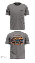 Perrytown Volunteer Fire Department 34251543 Old School Cotton Feel Shirt - 2