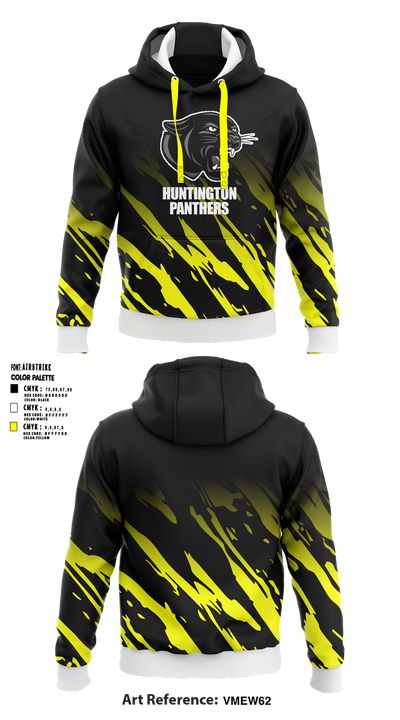 Huntington Junior High School Basketball 78559210 Hoodie - 1