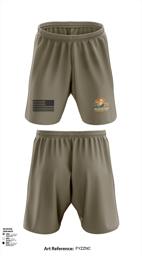 Athletic Shorts With Pockets, VB, Women's Volleyball, Teamtime, Team time, sublimation, custom sports apparel, team uniforms, spirit wear, spiritwear, sports uniforms, custom shirts, team store, custom team store, fundraiser sports, apparel fundraiser