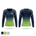 SBGYM Women's Long Sleeve V-neck Shirt - 1
