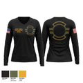Public Safety Enforcement Group Women's Long Sleeve V-neck Shirt - 1