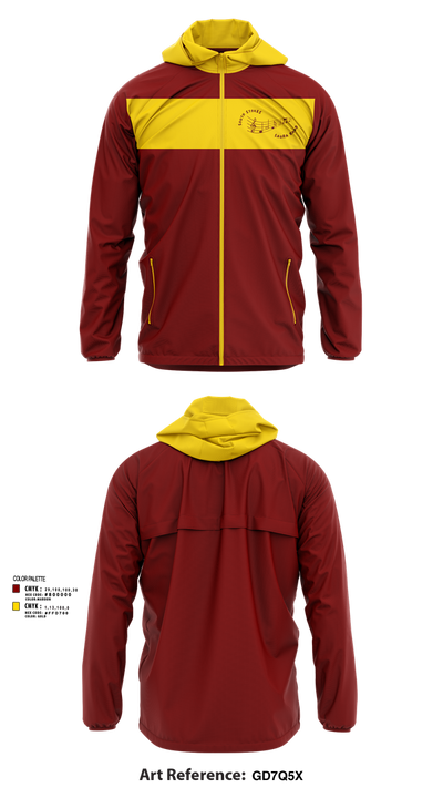 South Stokes Saura Band 30412407 Windbreaker - 53