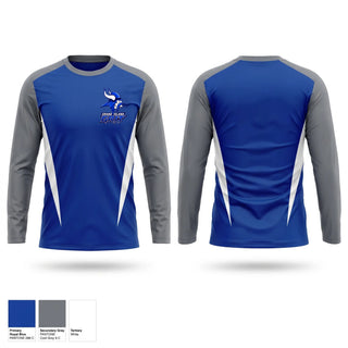 Long Sleeve Performance Shirt, Grand Island Vikings, Baseball, Teamtime, Team time, sublimation, custom sports apparel, team uniforms, spirit wear, spiritwear, sports uniforms, custom shirts, team store, custom team store, fundraiser sports, apparel fundraiser