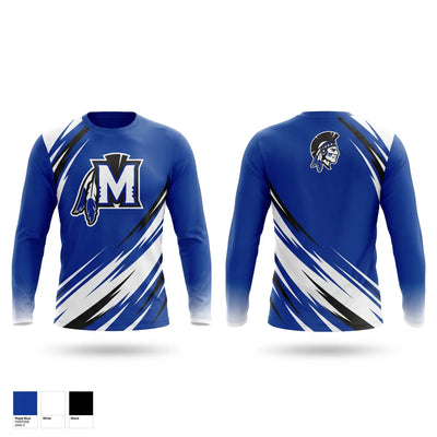 Moravia Mohawks Long Sleeve Performance Shirt - 2