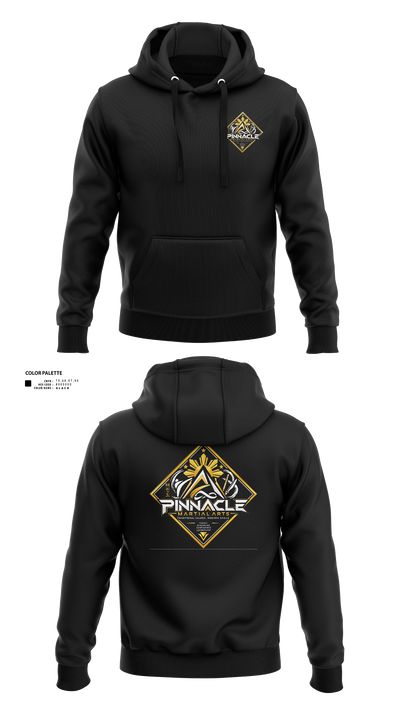 Pinnacle Martial Arts 28485454 Hoodie - 100